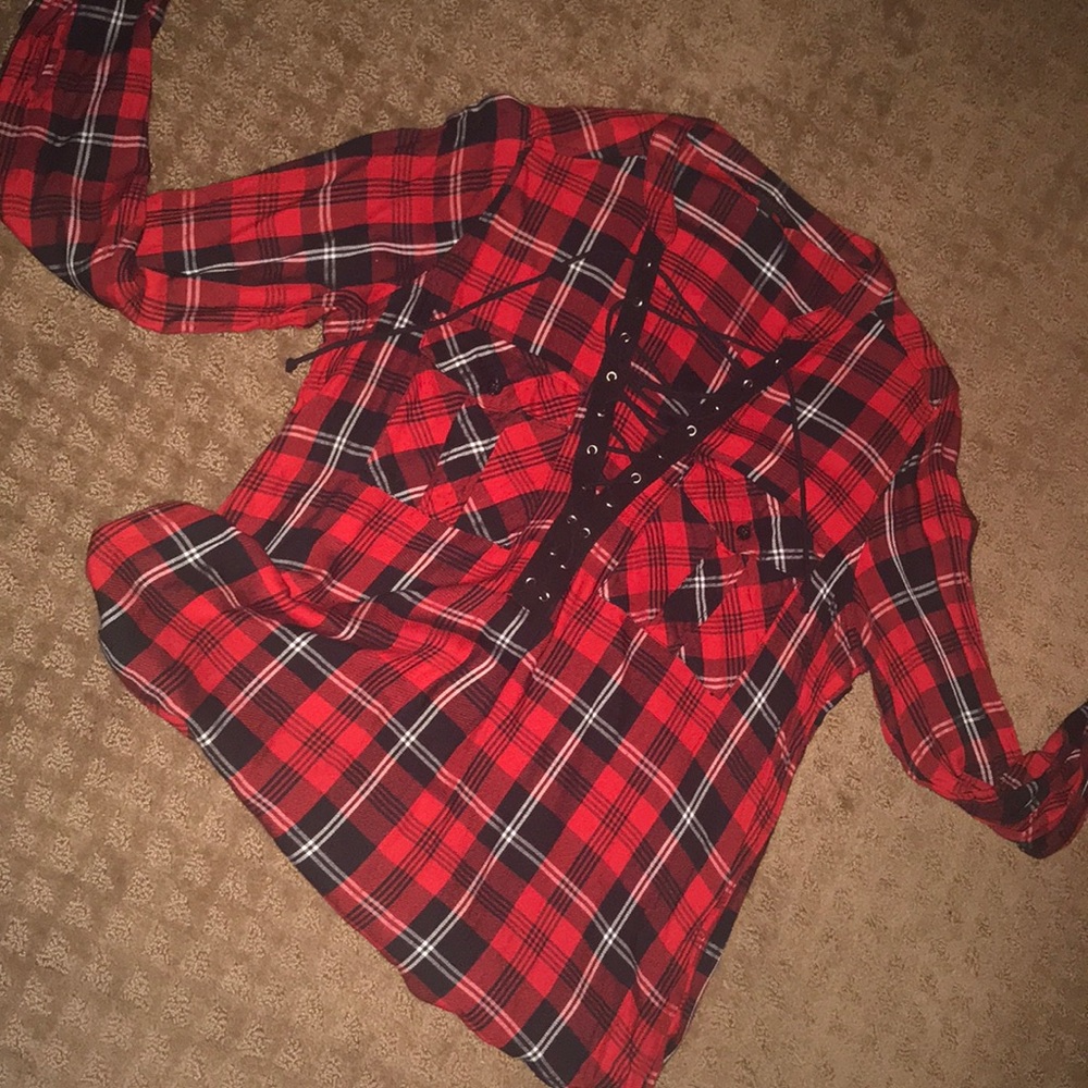 Plaid express shirt 👚